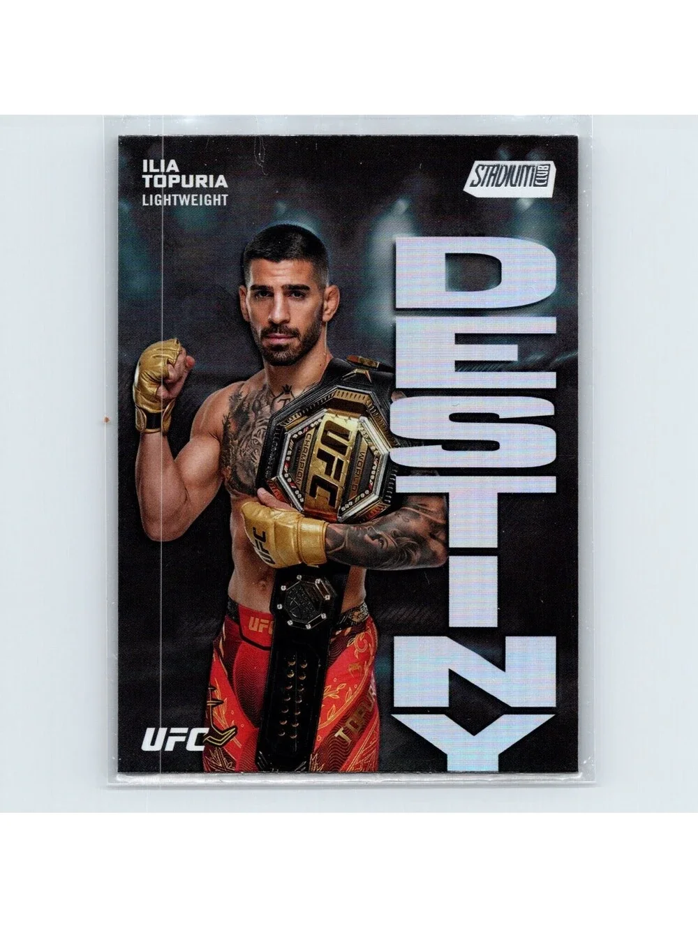 2025 Topps Stadium Club UFC - Ilia Topuria DD-6 - Dynasty & Destiny